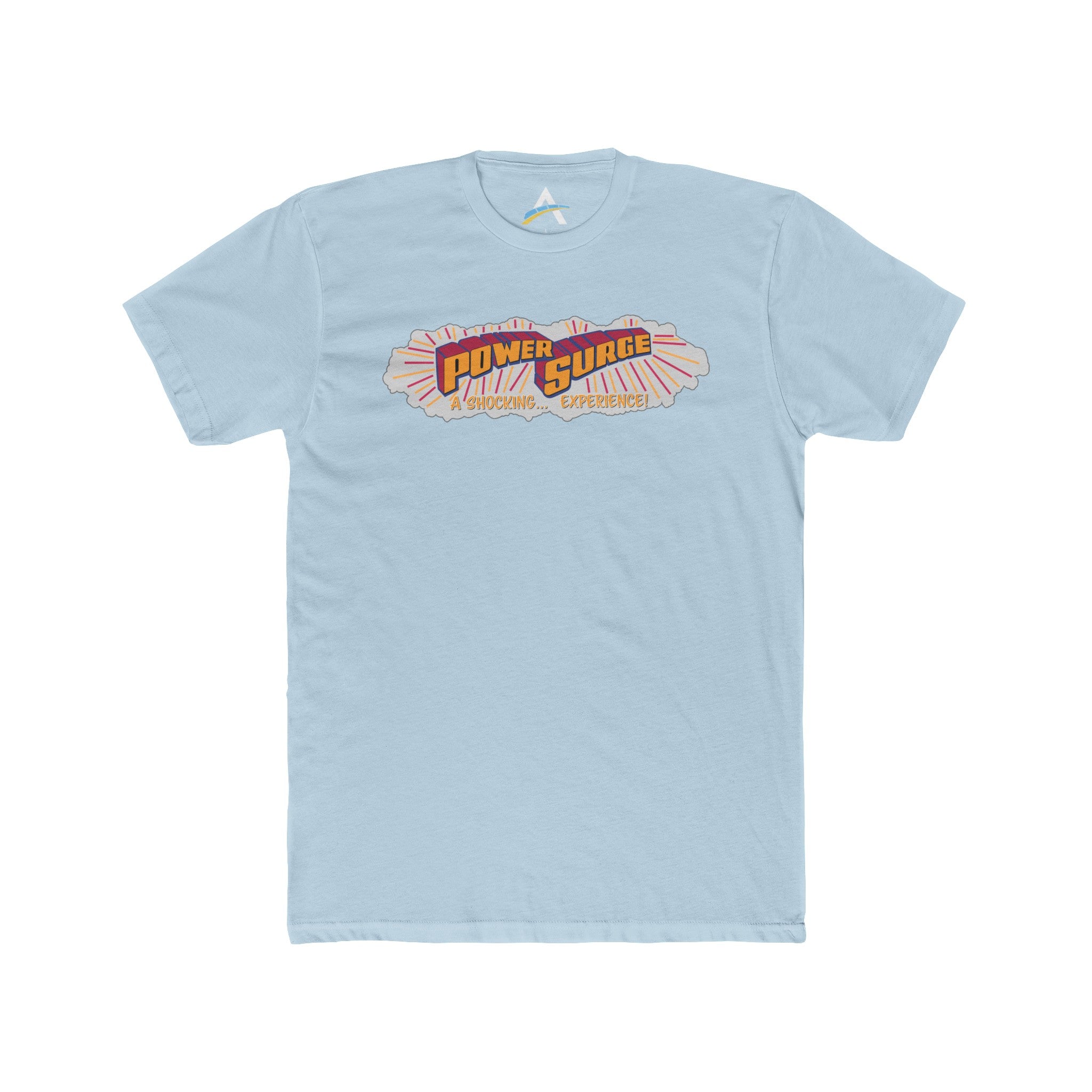 Power Surge Water Ride Retro Cotton Crew Tee