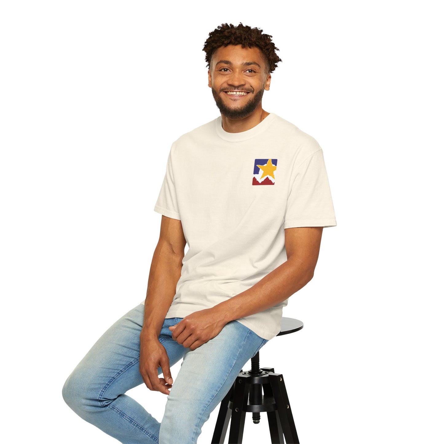 SFFT Source Front/Back Unisex Garment-Dyed T-Shirt