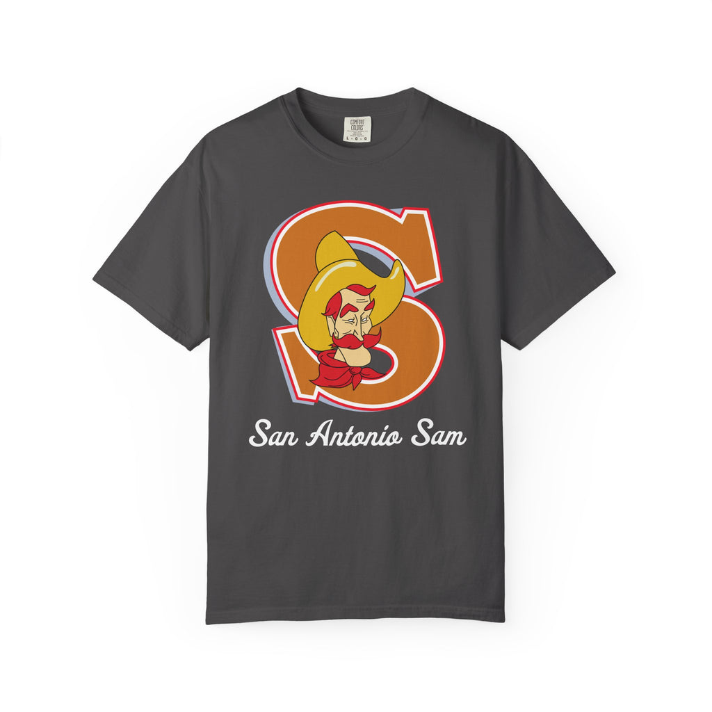 "San Antonio Sam" Retro Unisex Garment-Dyed T-Shirt