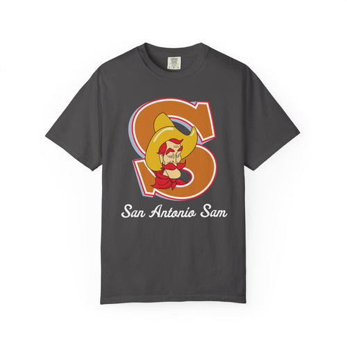 "San Antonio Sam" Retro Unisex Garment-Dyed T-Shirt