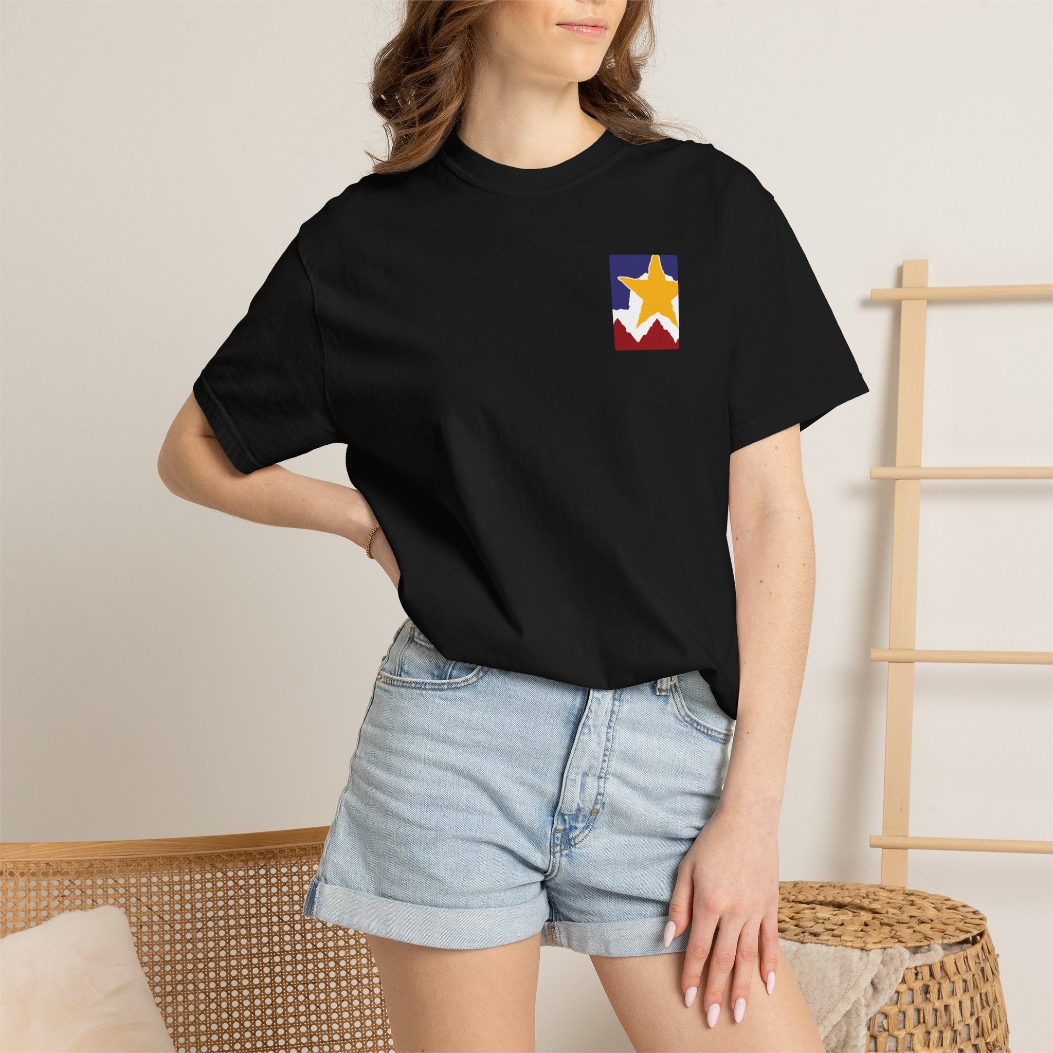 SFFT Source Front/Back Unisex Garment-Dyed T-Shirt