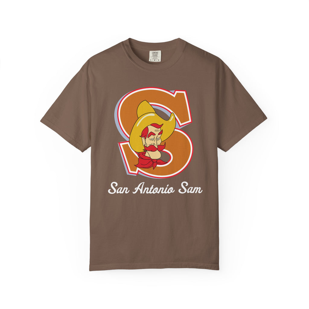 "San Antonio Sam" Retro Unisex Garment-Dyed T-Shirt