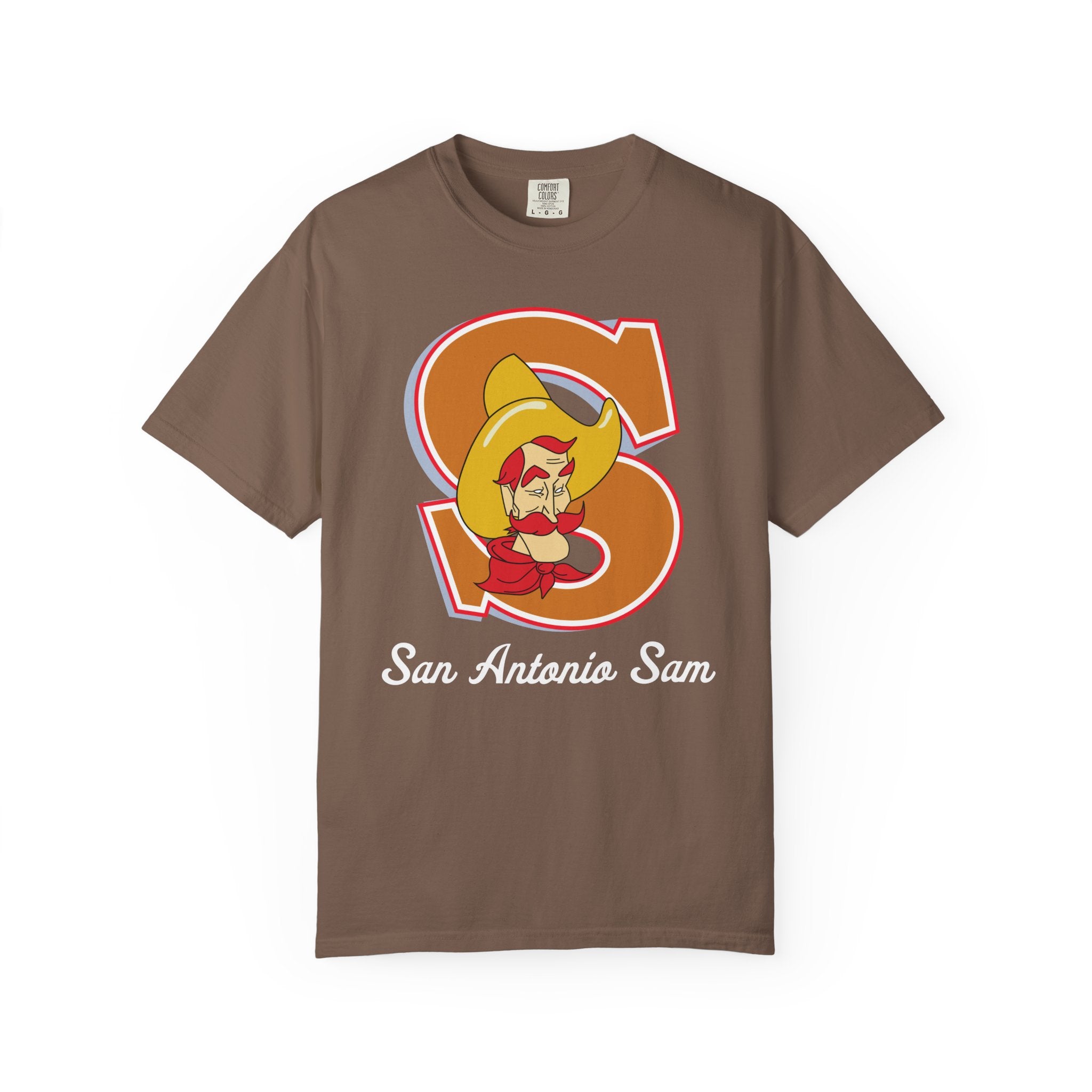 "San Antonio Sam" Retro Unisex Garment-Dyed T-Shirt