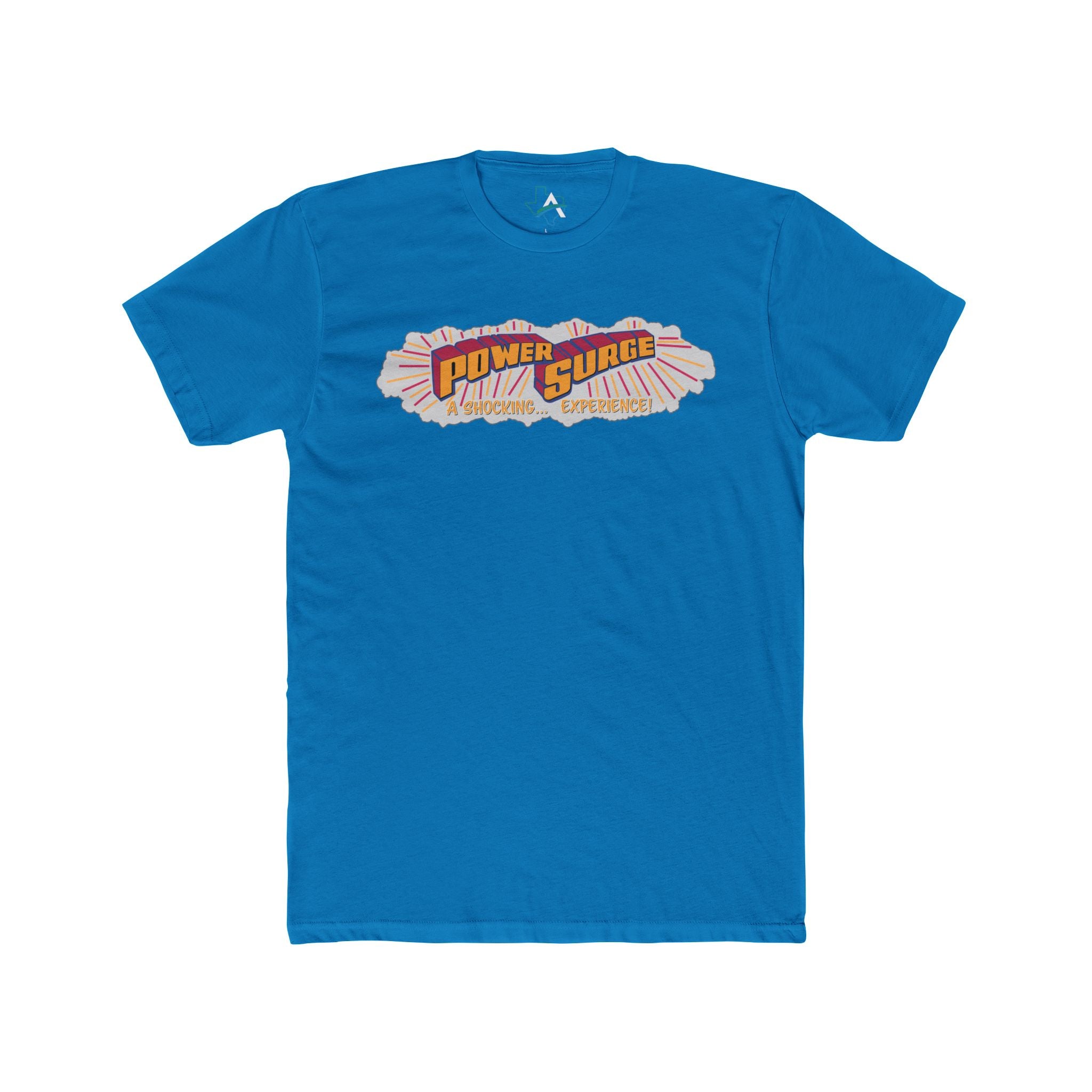 Power Surge Water Ride Retro Cotton Crew Tee