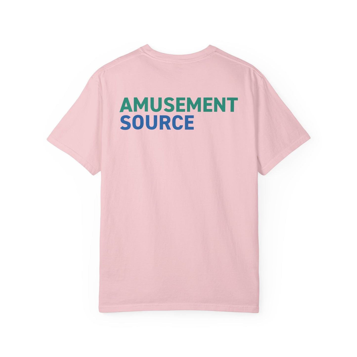 Amusement Source Front/Back Unisex Garment-Dyed T-Shirt