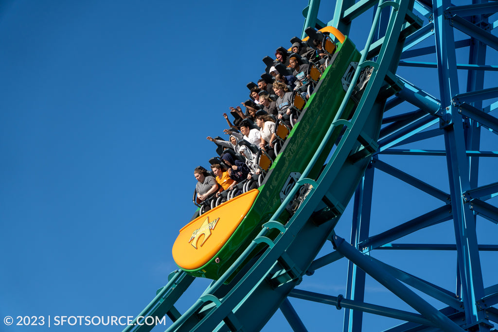 PowerSplash Boat Excursions - Six Flags Over Texas Coaster Poster